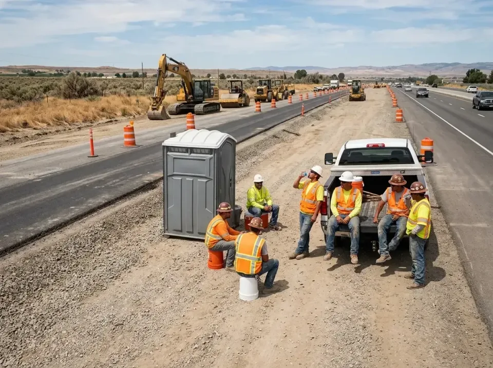 highway-road-construction-crew-007 — frequently asked questions, Porta Potty and Restroom Rentals in Holton, KS